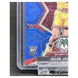 2021 Mosaic Blue Limited-Edition 20/85 "Jalen Johnson Rookie Card #228