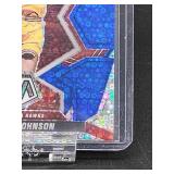 2021 Mosaic Blue Limited-Edition 20/85 "Jalen Johnson Rookie Card #228