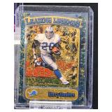 (12) Assorted Lions HOF Great "Barry Sanders" NFL Football Cards