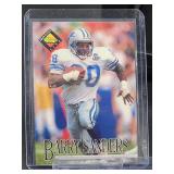 (12) Assorted Lions HOF Great "Barry Sanders" NFL Football Cards