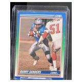 (12) Assorted Lions HOF Great "Barry Sanders" NFL Football Cards