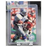 (12) Assorted Lions HOF Great "Barry Sanders" NFL Football Cards