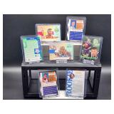 (7) Assorted NBA Player Rookie Cards
