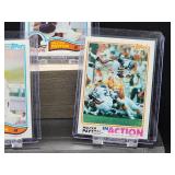(5) Vintage 1982 Topps Football Bears HOF Great Walter Payton "Sweetness" Cards