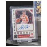 (5) Assorted NBA Auto Cards & (2) Jersey Cards