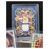 (5) Assorted NBA Auto Cards & (2) Jersey Cards