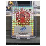 (5) Assorted NBA Auto Cards & (2) Jersey Cards