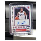 (5) Assorted NBA Auto Cards & (2) Jersey Cards