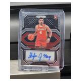 (5) Assorted NBA Auto Cards & (2) Jersey Cards