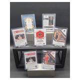 (5) Assorted NBA Auto Cards & (2) Jersey Cards