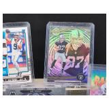 (5) Assorted NFL Football Player Rookie Cards