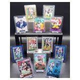 (12) Assorted Limited Edition NFL Football Cards