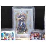 (5) Assorted NFL Football Rookie Player Cards