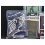 (5) Assorted NFL Football Play Rookie Cards