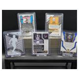 (5) Assorted NFL Football Play Rookie Cards