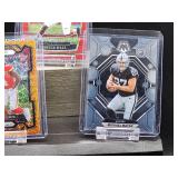 (5) Assorted NFL Football Rookie Player Cards