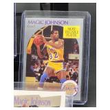 (12) Assorted Lakers HOF Great "Erving Magic Johnson" NBA Cards