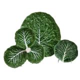 Vintage Secla and Bela Portugal Leaf Majolica Platter and Serving Dishes Set