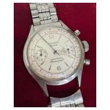 Vintage Wittnauer Geneve Professional Chronograph Watch with Box