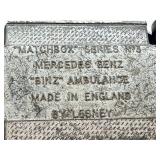 Set of 8 Vintage Matchbox Emergency Vehicles by Lesney