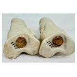 1940s Vintage Donald Duck Ceramic Salt and Pepper Shakers