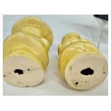 Set of 4 Asian-Inspired Vintage Ceramic Salt and Pepper Shaker Pairs