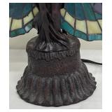 Meyda Tiffany Style Stained Glass Butterfly Fairy Lamp