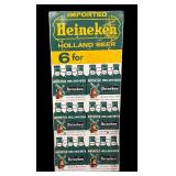 Vintage Heineken Holland Beer Display Cart