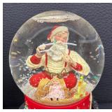 Hallmark Coca-Cola Santa Musical Snow Globe