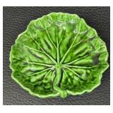 Set of Portuguese Cabbage Majolica Platter, Bowls, and Covered Dish by Faiancas Belo, Freeman and More