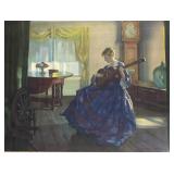 Marguerite S. Pearson Framed Print "Woman with Guitar"
