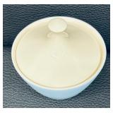 Vintage Homer Laughlin Richelieu Coffee Pot with Creamer and Sugar Dish Set