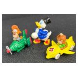 Collection of Assorted Toy Figurines and Vehicles