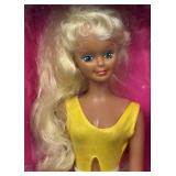 Vintage Robin Fashion Doll in Yellow Swimsuit