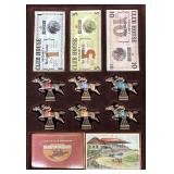 Vintage Stretch Run Old Century Horse Racing Board Game