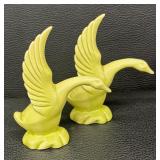 Pair of Mid-Century Ceramic Bird Figurines