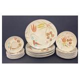 Vintage Red Wing Random Harvest Dinnerware