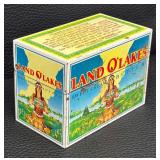 Vintage Land O Lakes Metal Recipe Box and Advertising Tray