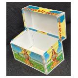 Vintage Land O Lakes Metal Recipe Box and Advertising Tray