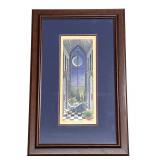 Framed Randal Spangler Limited Edition Print "Moonlight Bath"