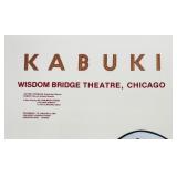 Shozo Sato Signed Limited Edition Kabuki Medea Wisdom Bridge Theatre Chicago Print