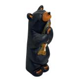 Big Sky Carvers Solid Western Pine Bear Sculpture