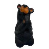 Big Sky Carvers Solid Wood Bear Sculpture by Jeff Fleming