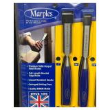 Marples Blue Chip 6-Piece Woodworking Chisel Set with Bonus Mallet