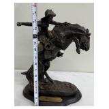 Frederic Remington The Bronco Buster Bronze Statue