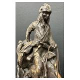 Mountain Man Bronze-Style Sculpture by Frederic Remington for Dave Grossman Designs
