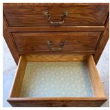 Vintage Ethan Allen 7-Drawer Tall Wood Lingerie Chest