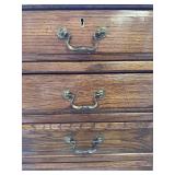 Vintage Ethan Allen 7-Drawer Tall Wood Lingerie Chest