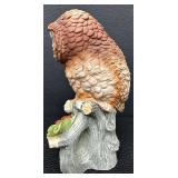 Andrea by Sadek Elf Owl Porcelain Figure