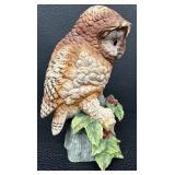 Andrea by Sadek Elf Owl Porcelain Figure